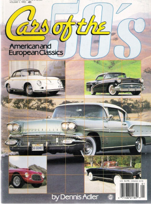 CARS OF THE 50s 1993 - VOL1 AMERICAN & EUROPEAN CLASSICS